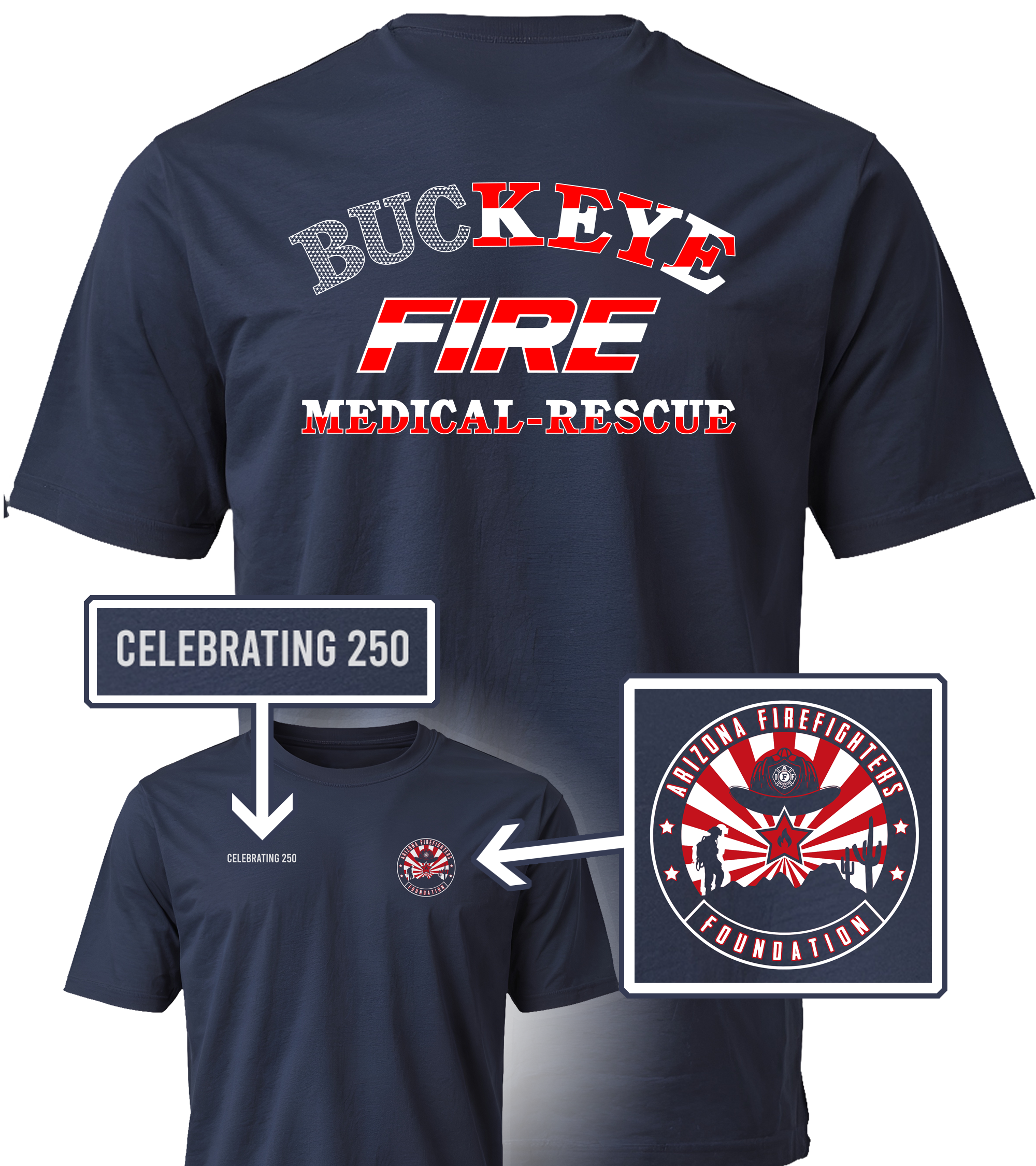 Celebrating 250 Buckeye Uniform Shirt LAST CALL!