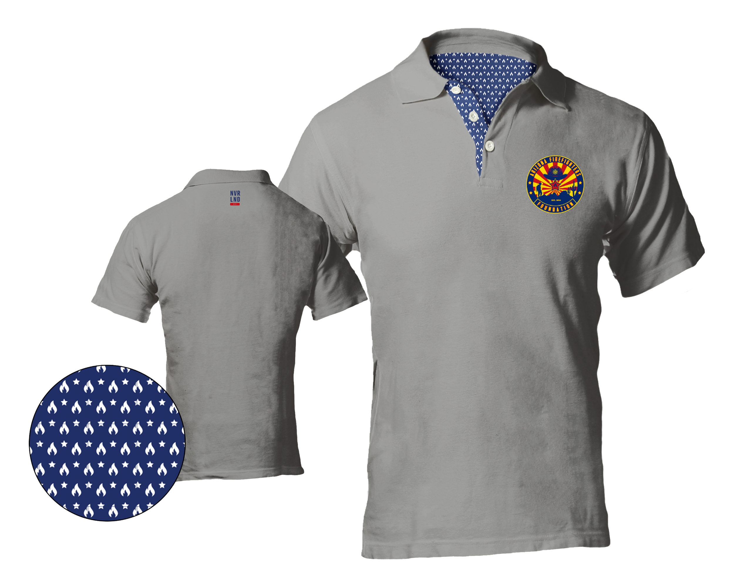NVRLND Arizona Firefighters Foundation Polo